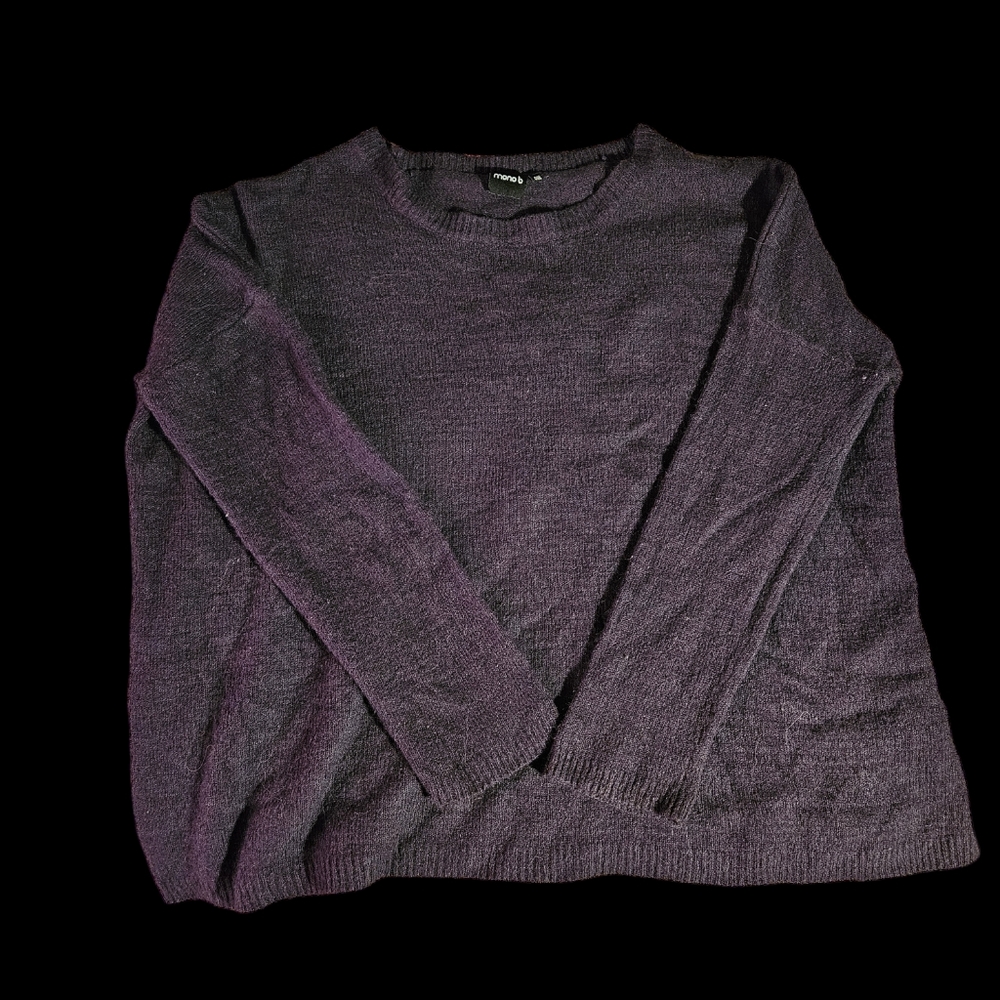 Deep Plum Sweater